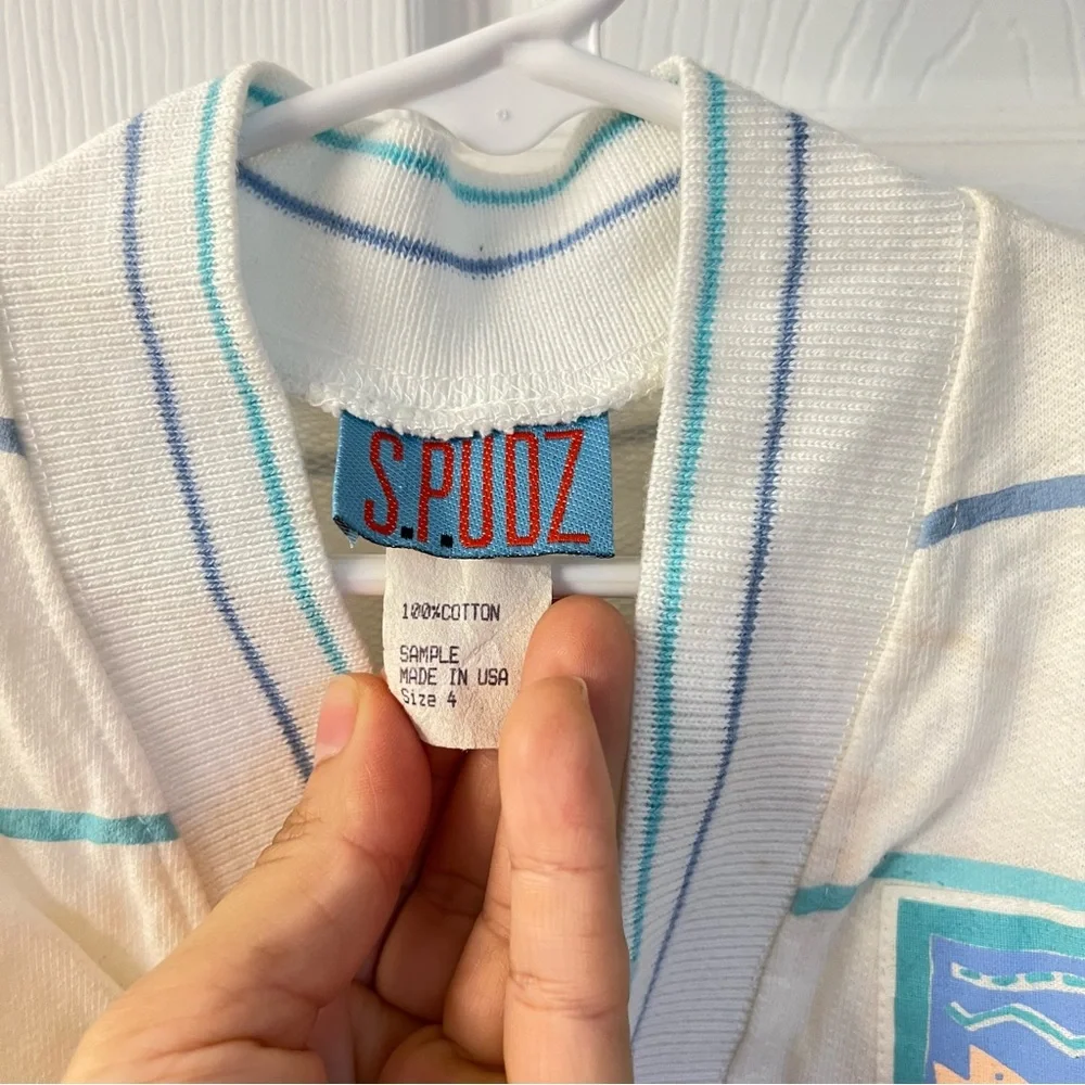 Vintage S.P.UDZ | Boys Cardigan Sweater
